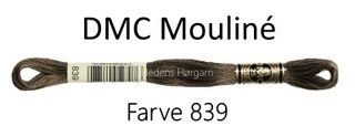 DMC Mouline Amagergarn farve 839